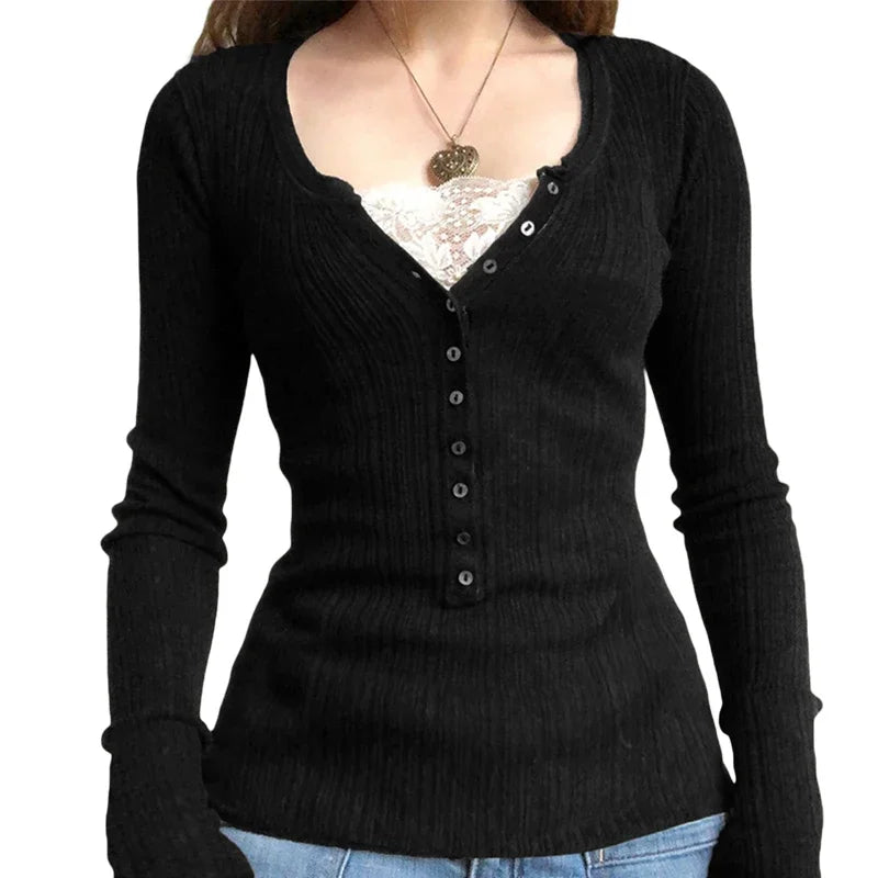 Doll Knit Sweater Top